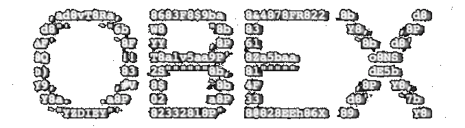 OBEX animated film title treatment